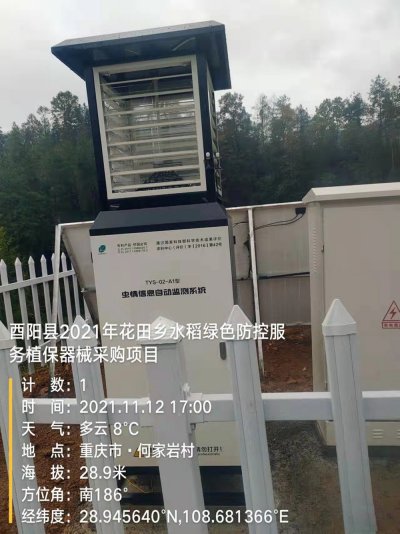 重庆某病虫害监测点